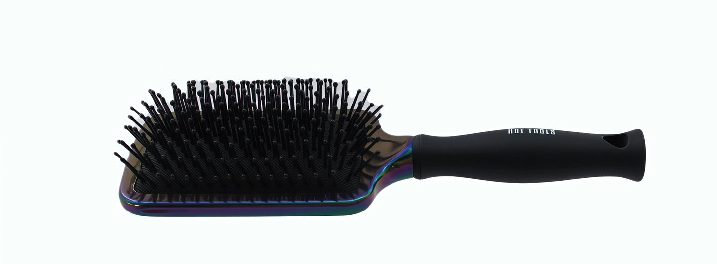 Hair Brush Hot Tools Professional Rainbow Collection Paddle Brush