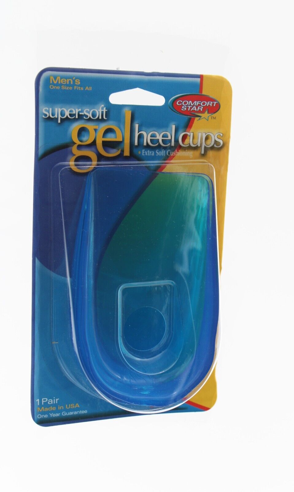 Men Heel Cup 2 Packs Comfort Star Men Heel Cups One Size