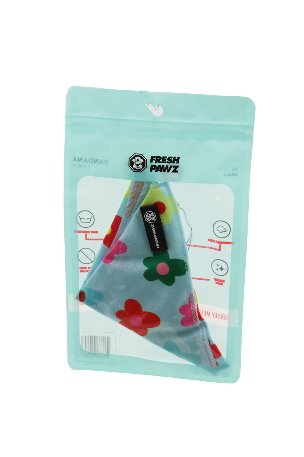 Dog Bandana Fresh Pawz Colorful Triangle Bibs Scarf Size Small