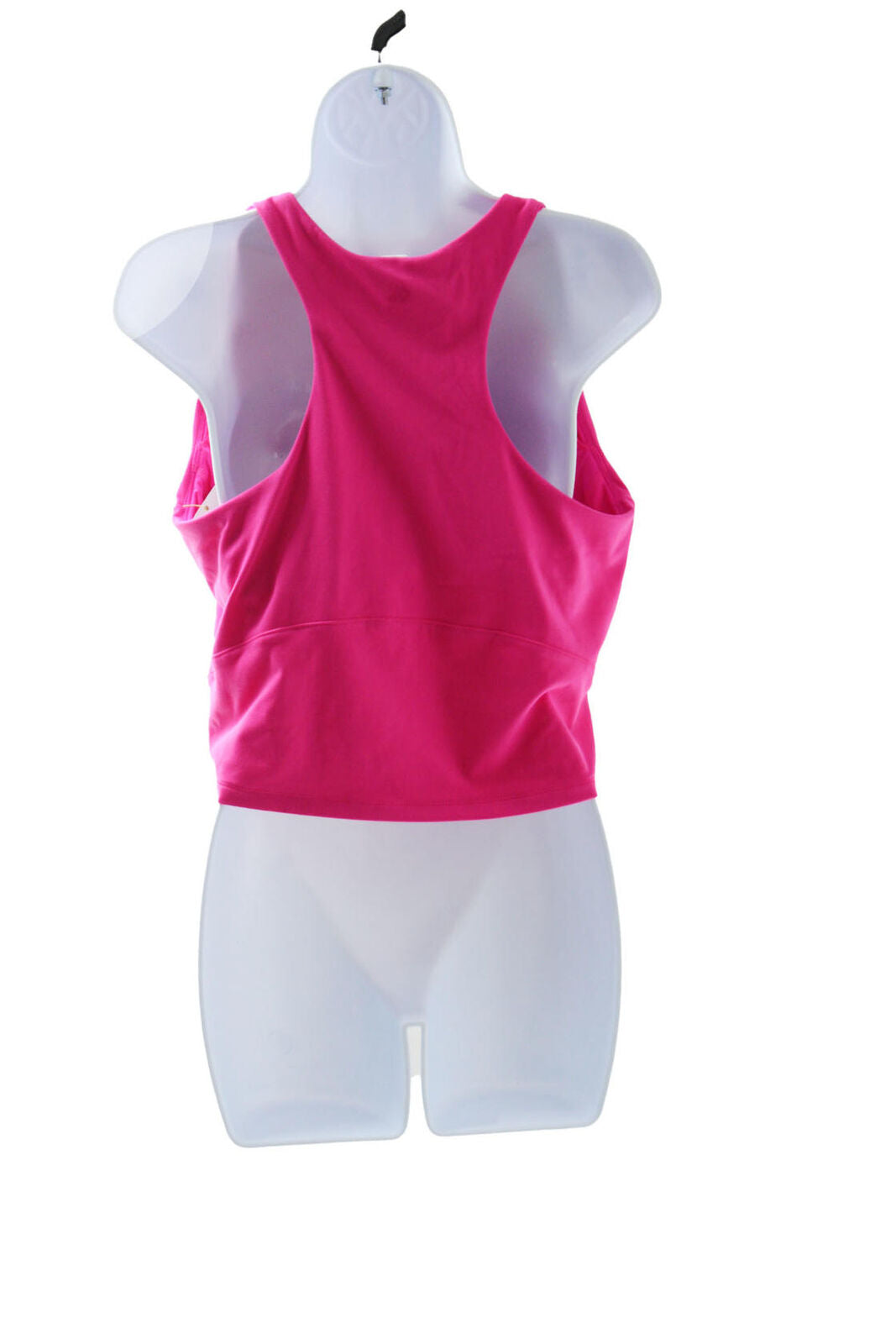 Teen Girls Cropped Shelf Bra Tank Top Size XL Vibrant Pink