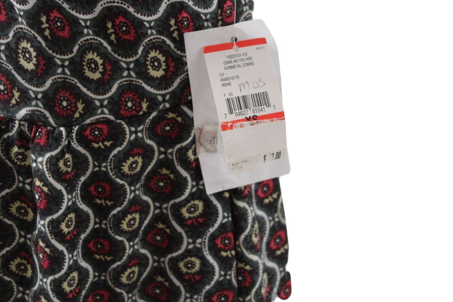Rachel Roy Women's Sleeveless Printed Racerback A-line Dress XS Multi