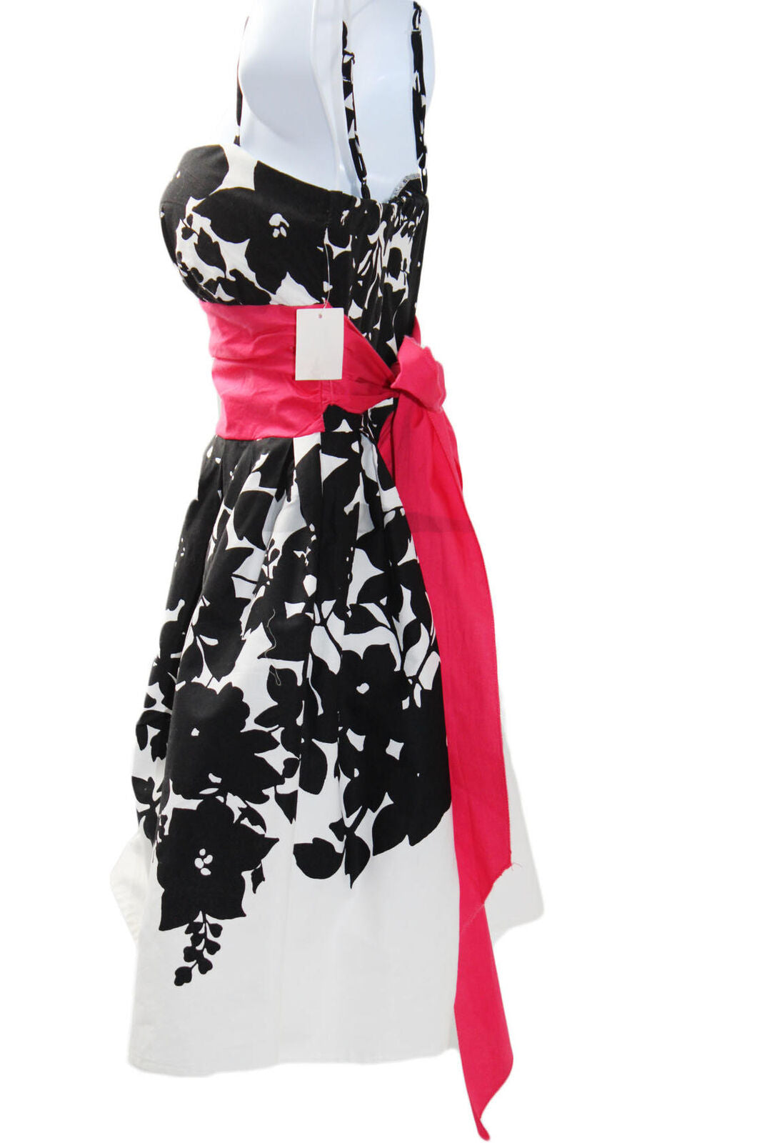 Women Dress B Darlin Juniors Floral Black White Party Dress Size 3/4