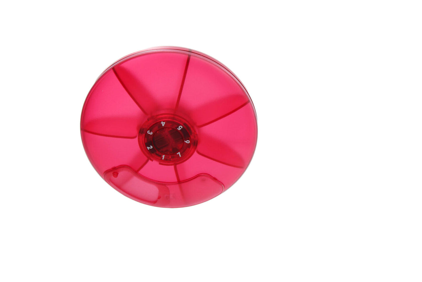 Pill Organizer FYY Travel Weekly Pill Organizer Red