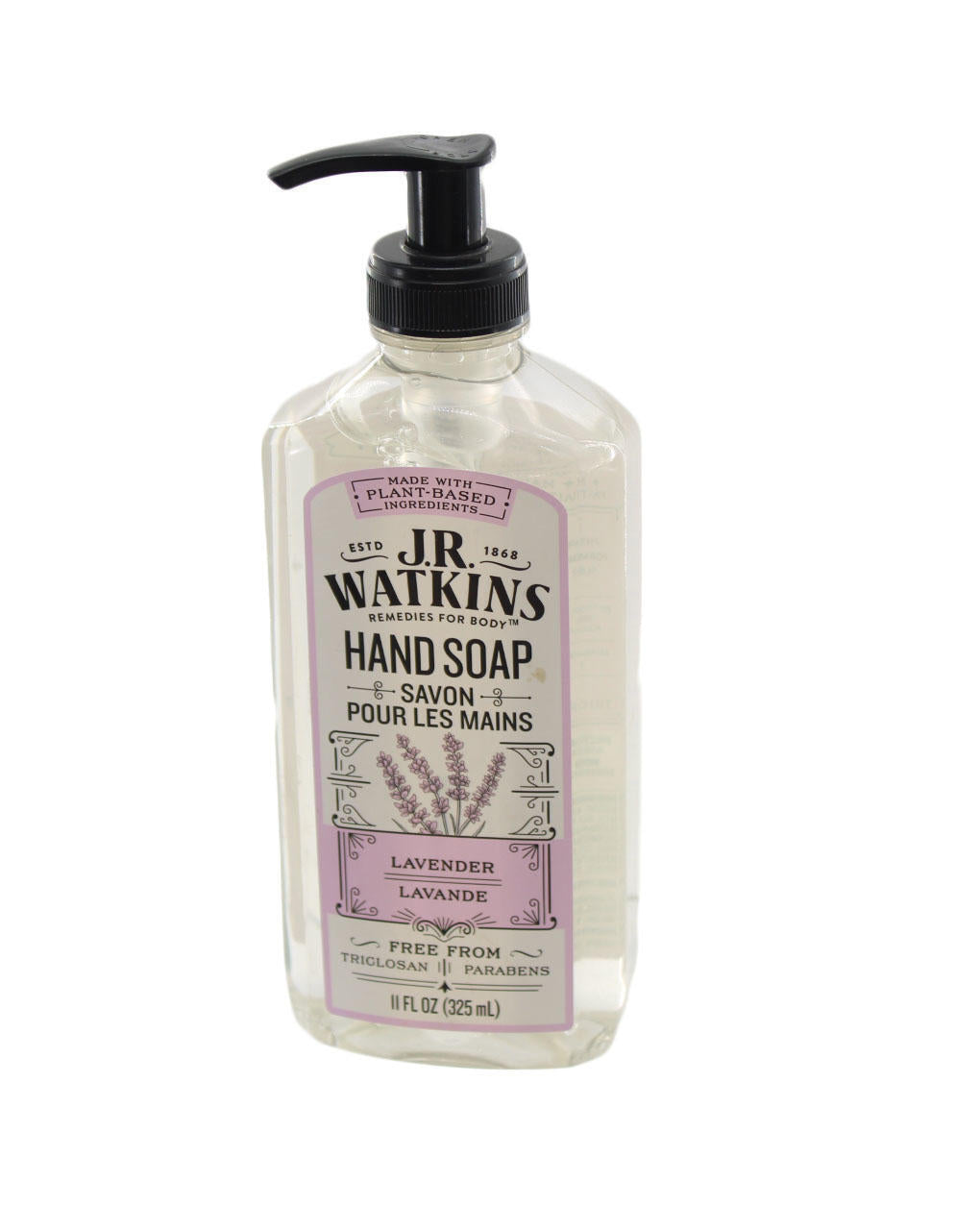 Hand Soap J.R. Watkins Liquid Lavender Hand Soap 11 fl oz