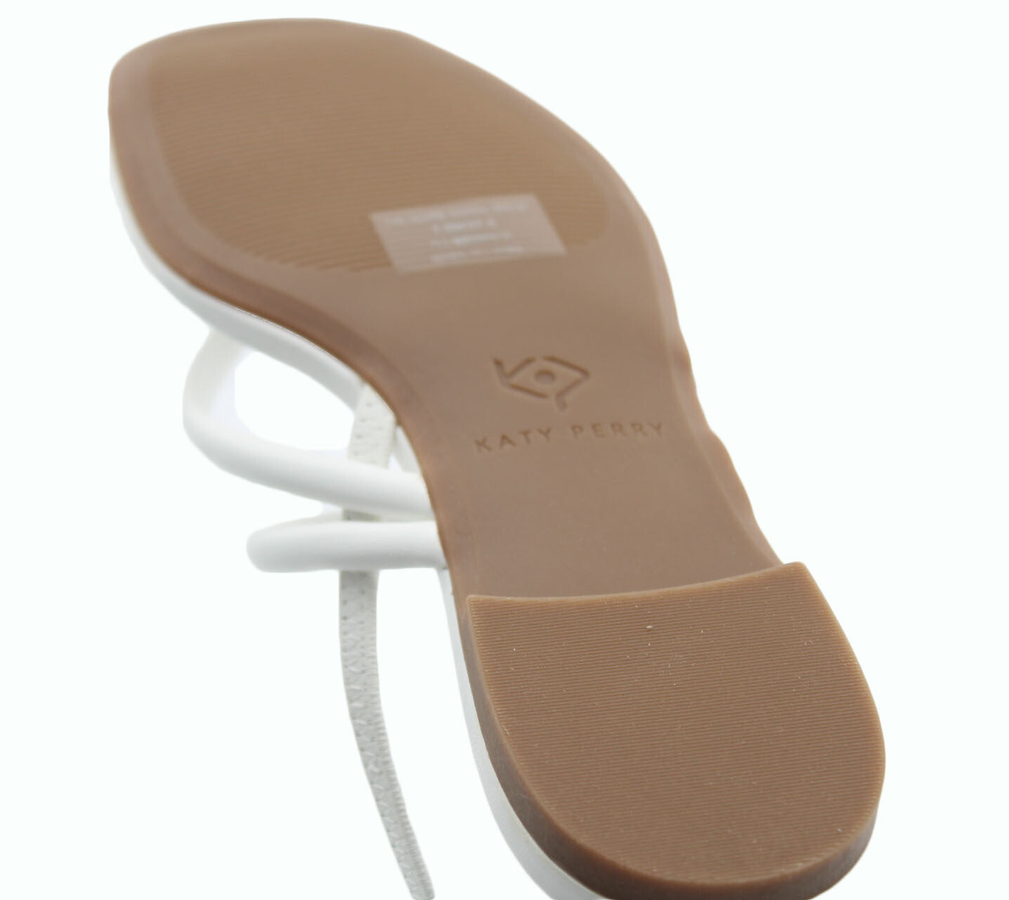Women Sandals Katy Perry The Claire Sandal Size 7.5M White