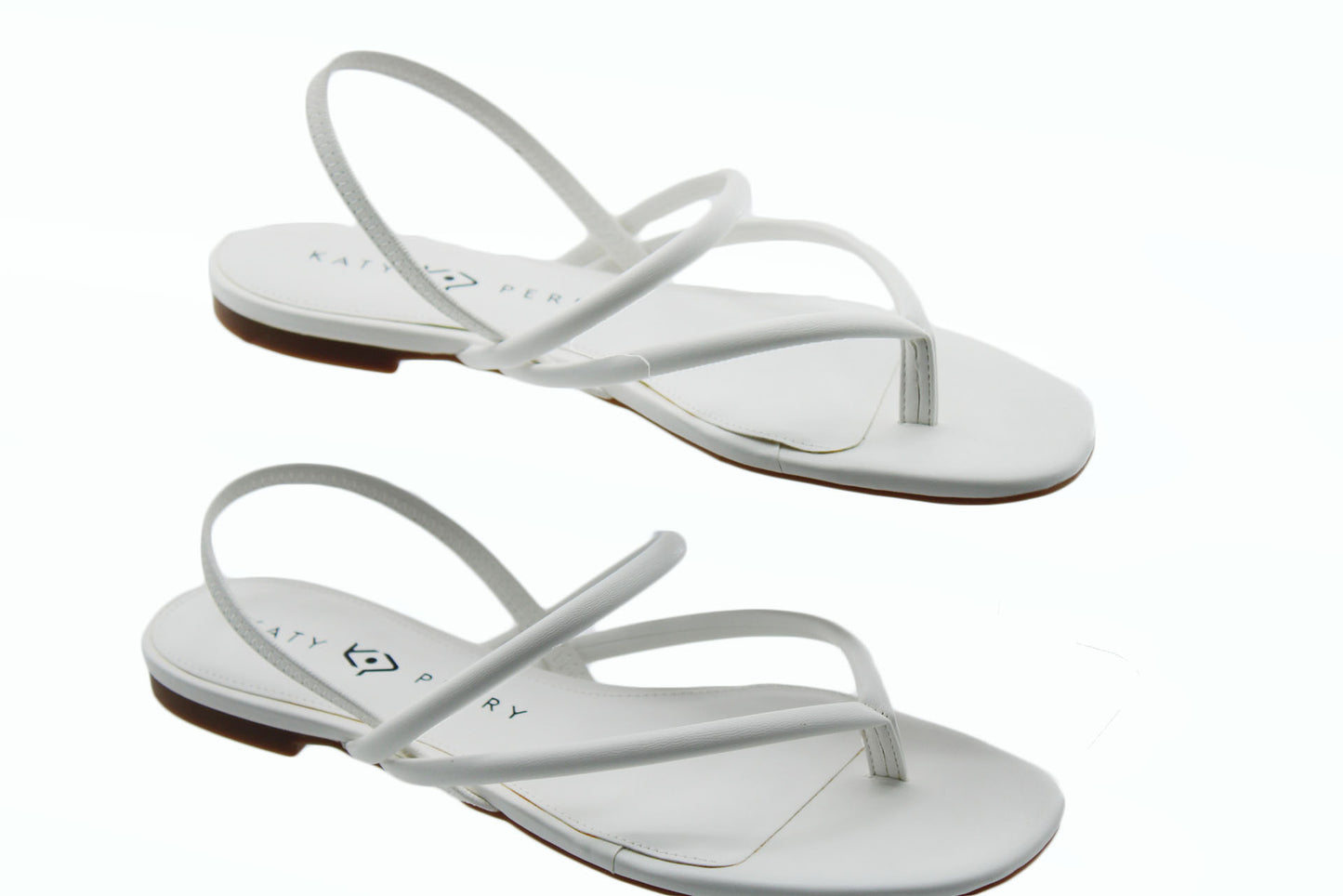 Women Sandals Katy Perry The Claire Sandal Size 7.5M White