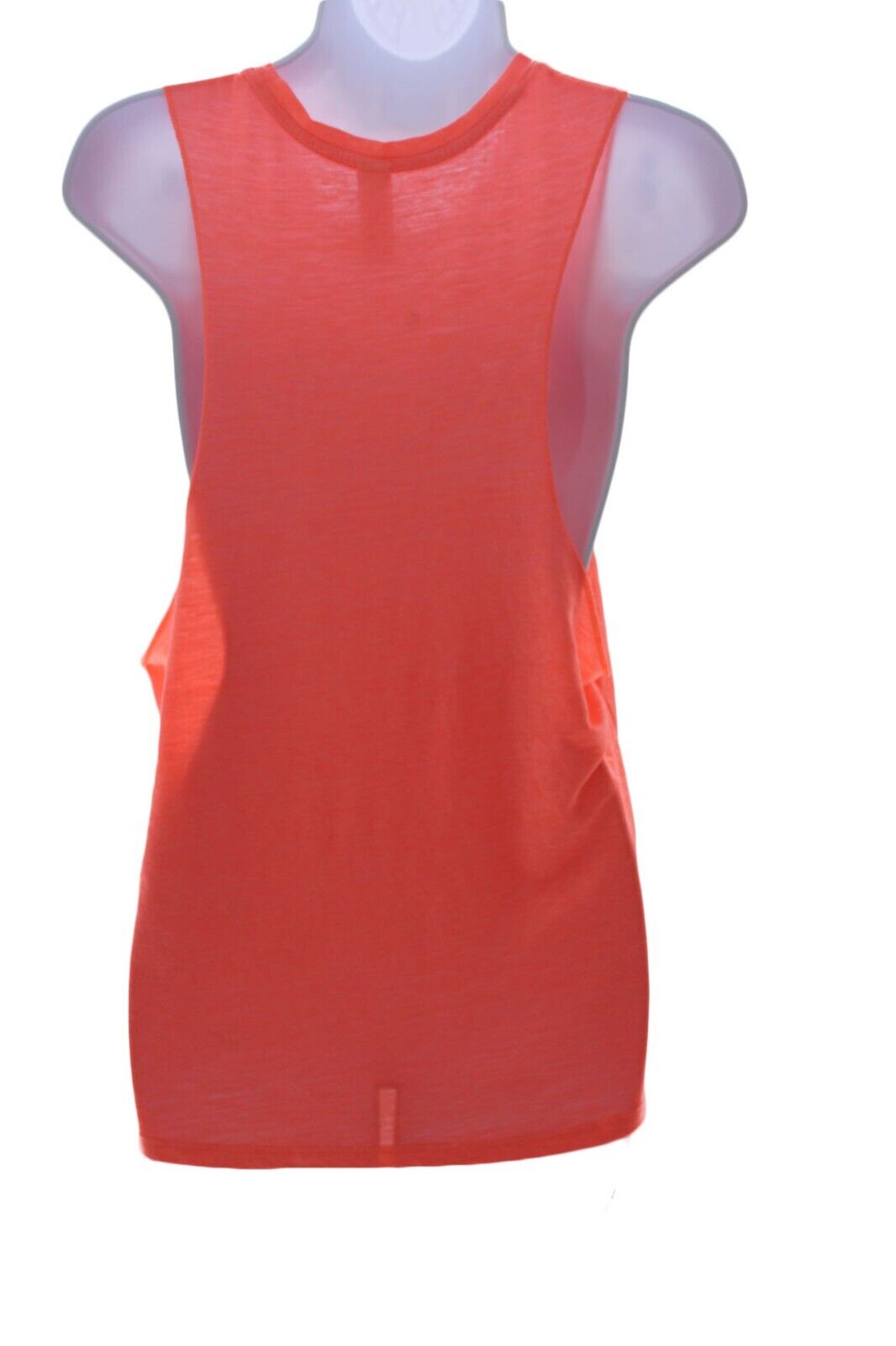 No Boundaries Junior Orange Heart Graphic Tank Top Sz M 7-9