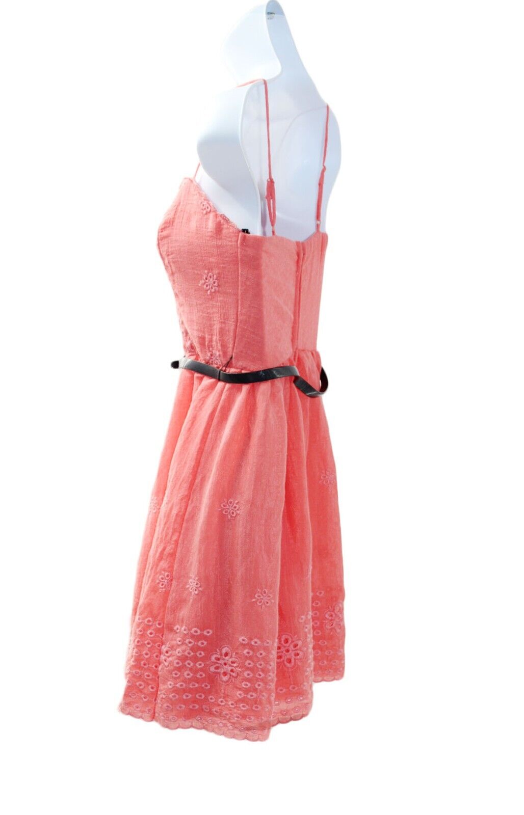 City Studios Missy Lace A line Dress Size 3 Orange