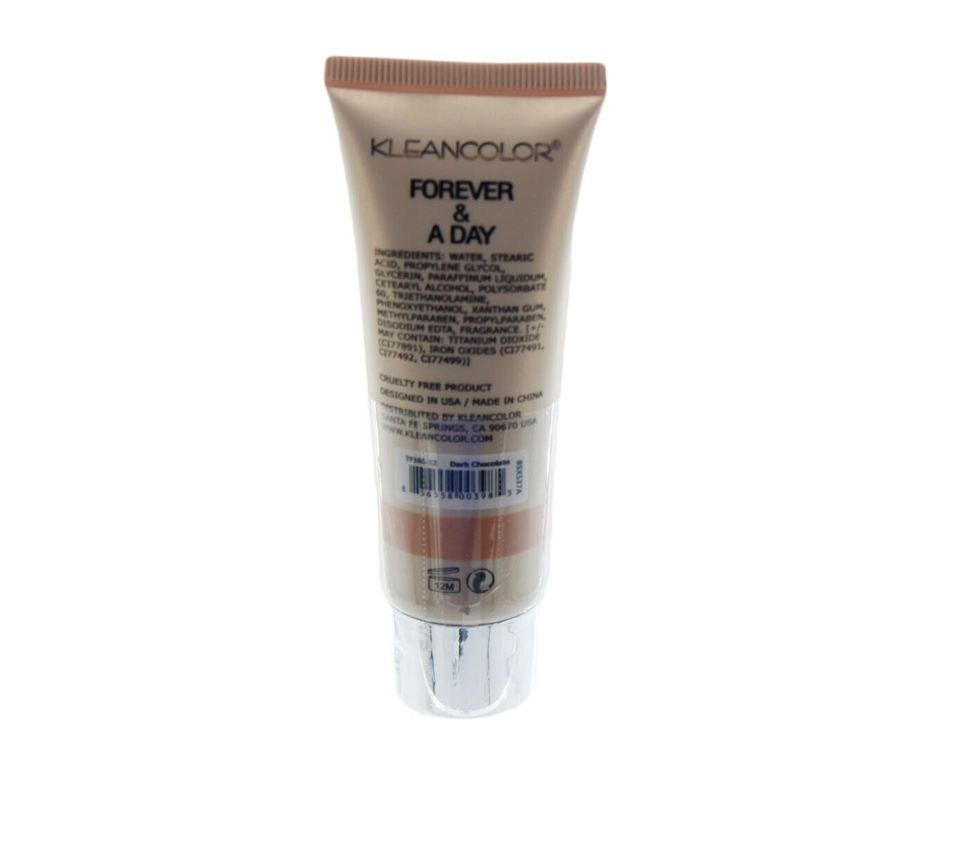 Foundation KLEANCOLOR Forever & A Day Matte Full Coverage Dark Chocolate 2 Pack