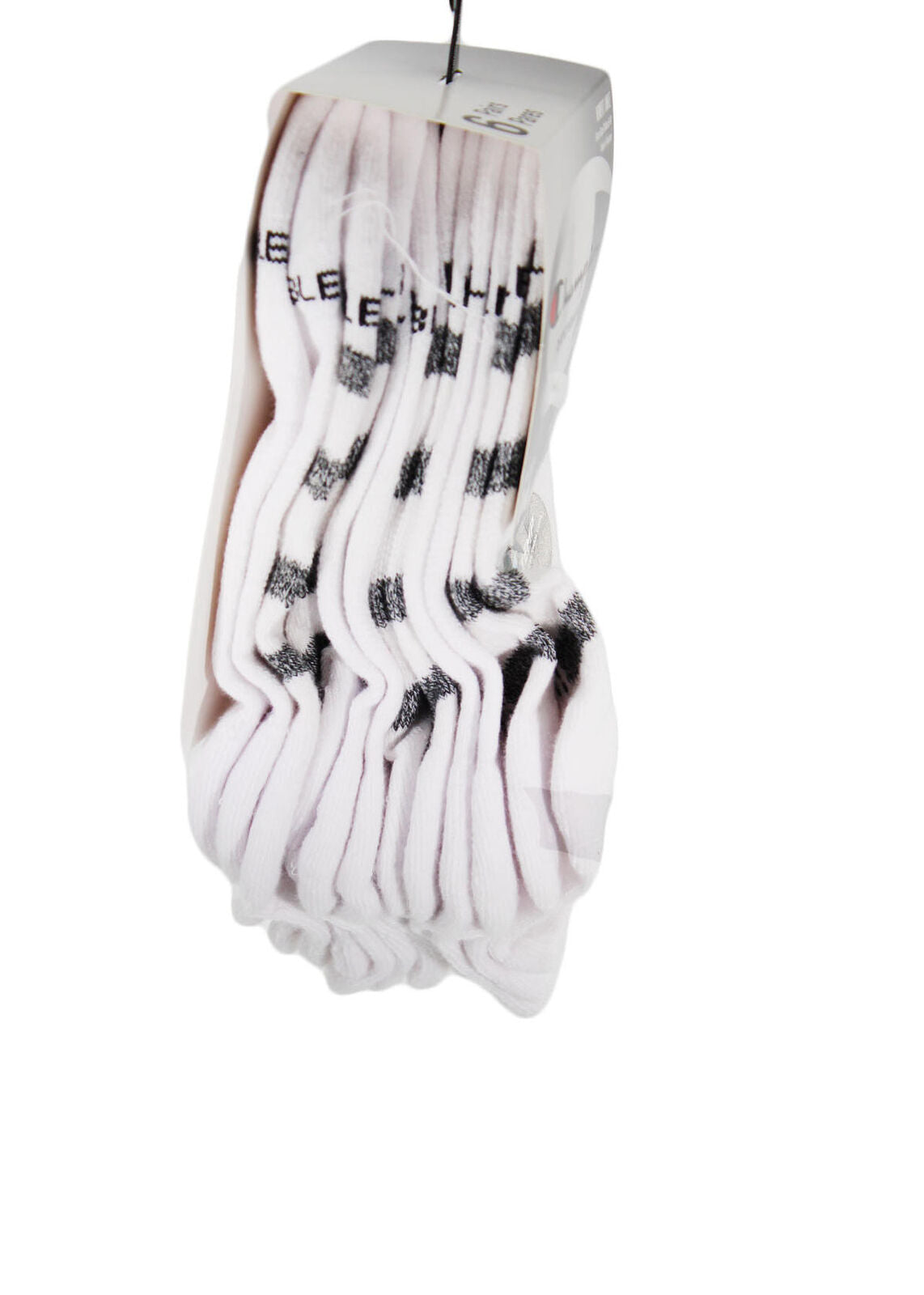 Women Socks Double Dry 6-Pair Pack Performance Ankle Socks Shoe Size 5-9