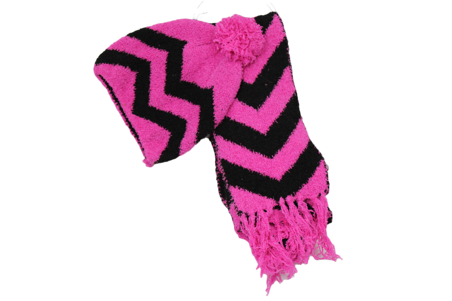Big Kids Scarf Set Jumping Beans Little Girls Chenille Hat & Scarf Size S
