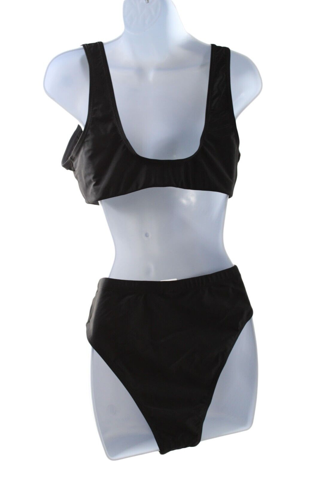 Teen Bikini Unbranded Missy Black High Waist Bikini Size L