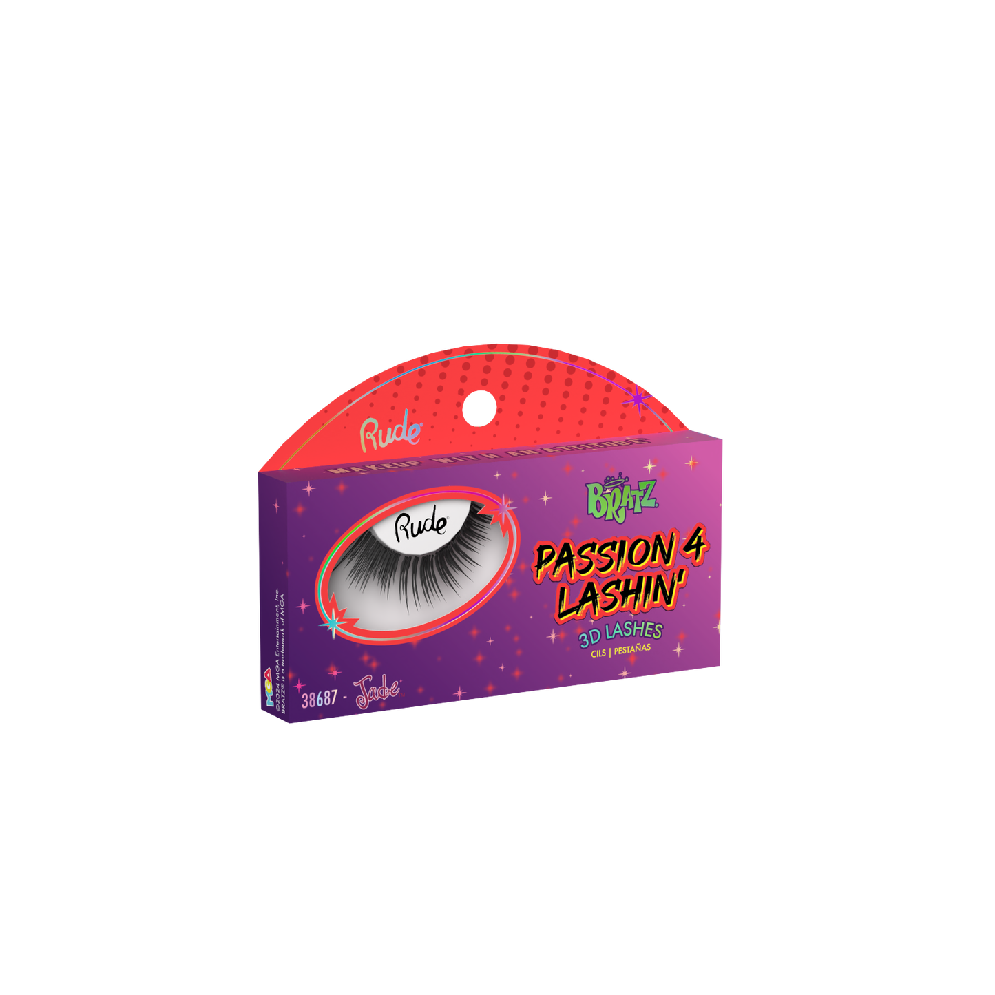 RUDE Bratz Passion 4 Lashin’ 3D Lashes Jade