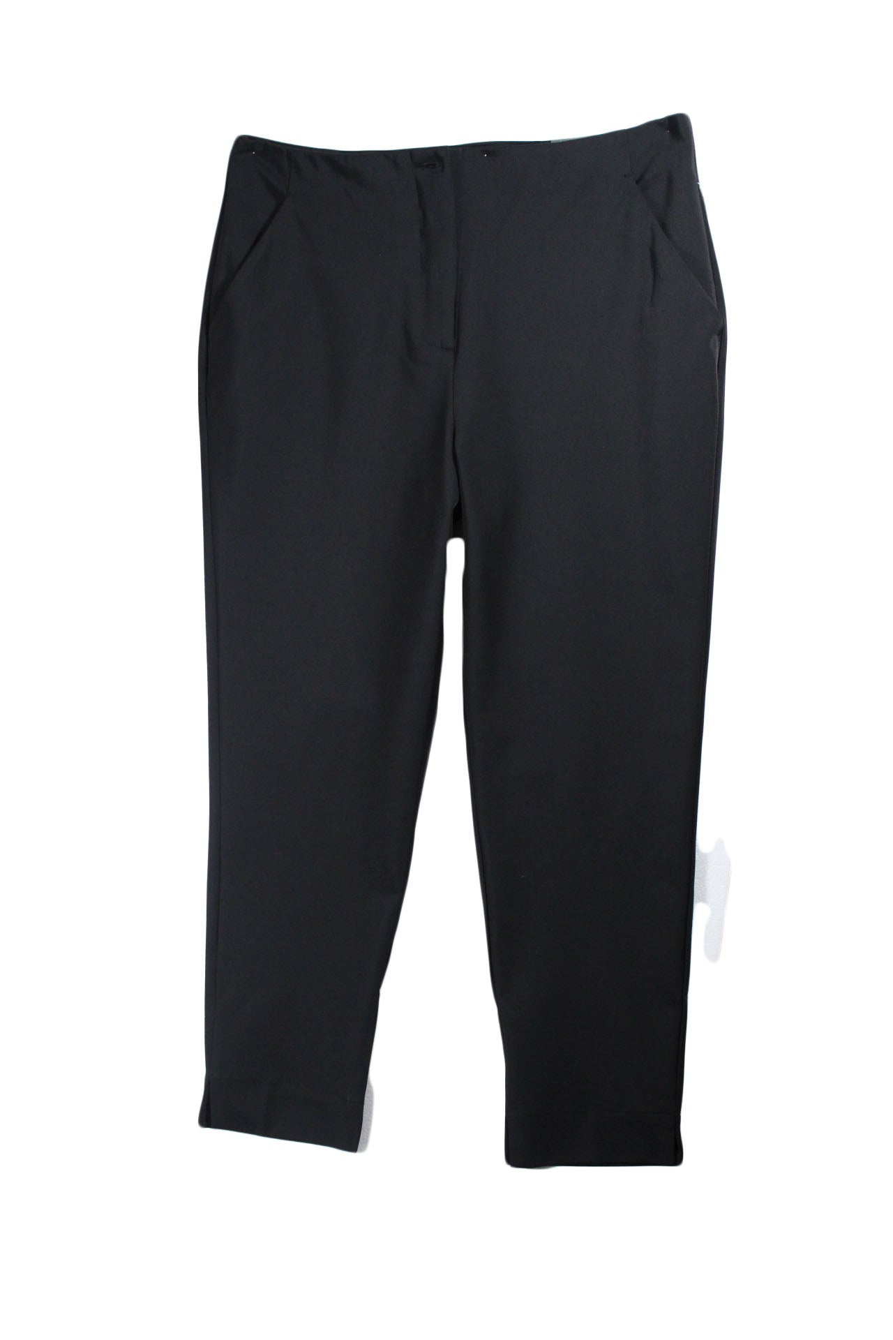 Women Pants Worthington Women Slim Ankle High Rise Pants Size 12 Black