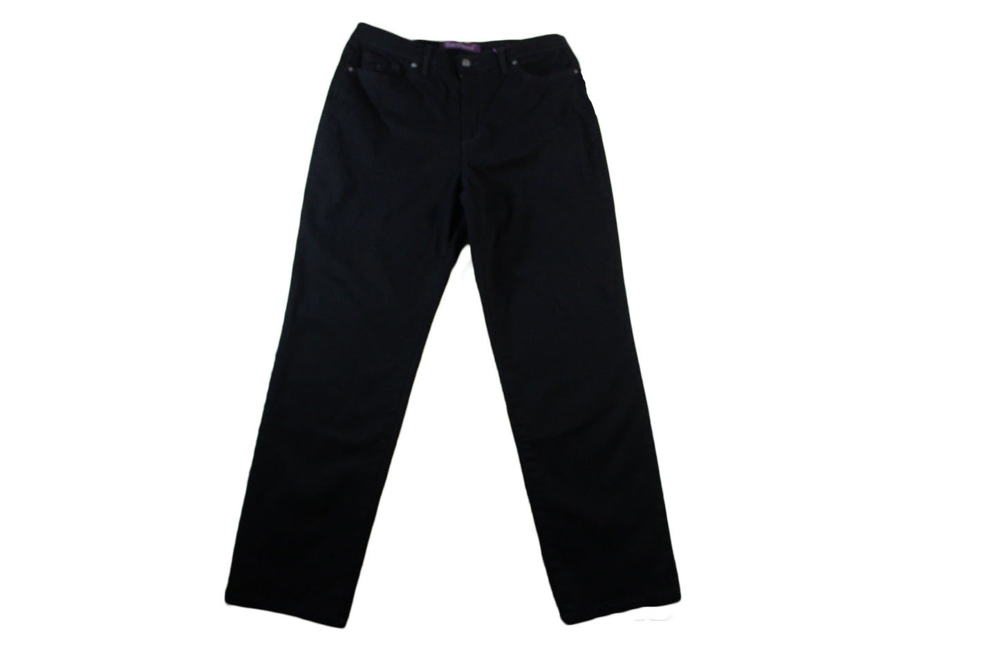 Women Jeans Gloria Vanderbilt Women's Amanda Classic Tapered Jean Black Size 14