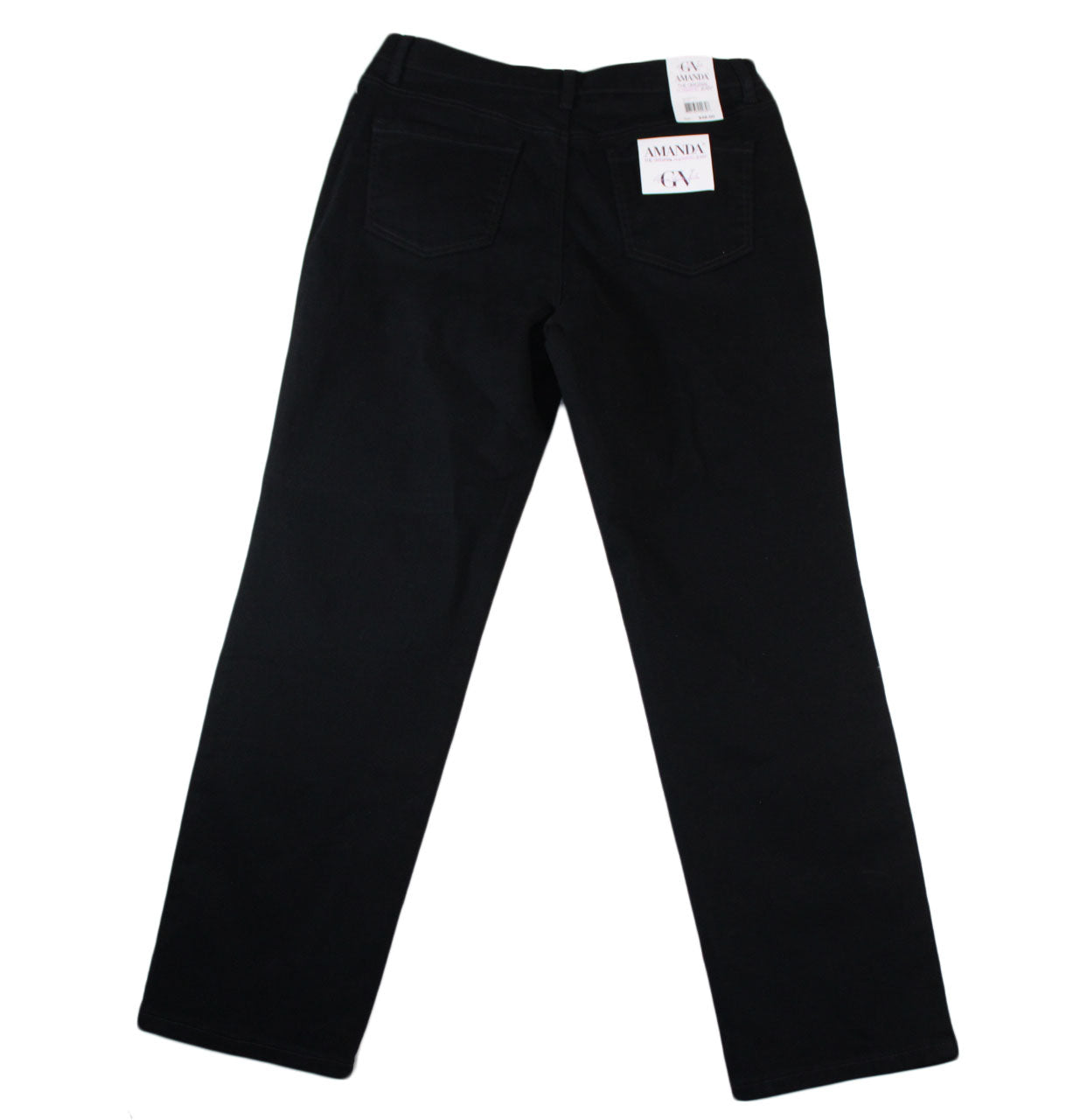 Women Jeans Gloria Vanderbilt Women's Amanda Classic Tapered Jean Black Size 14