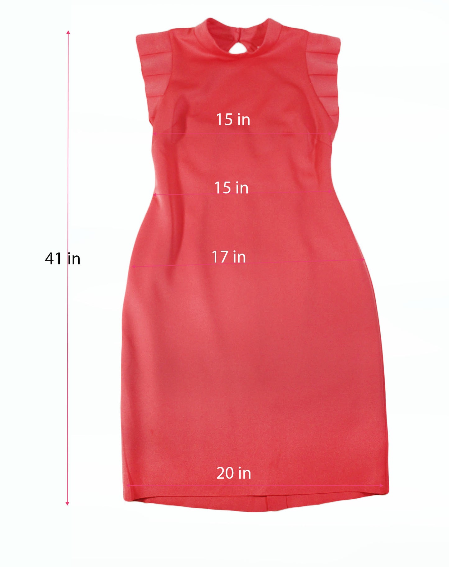 Women Dress Willow Green Women Short Sleeve Open Back Dress Size 12 Coral