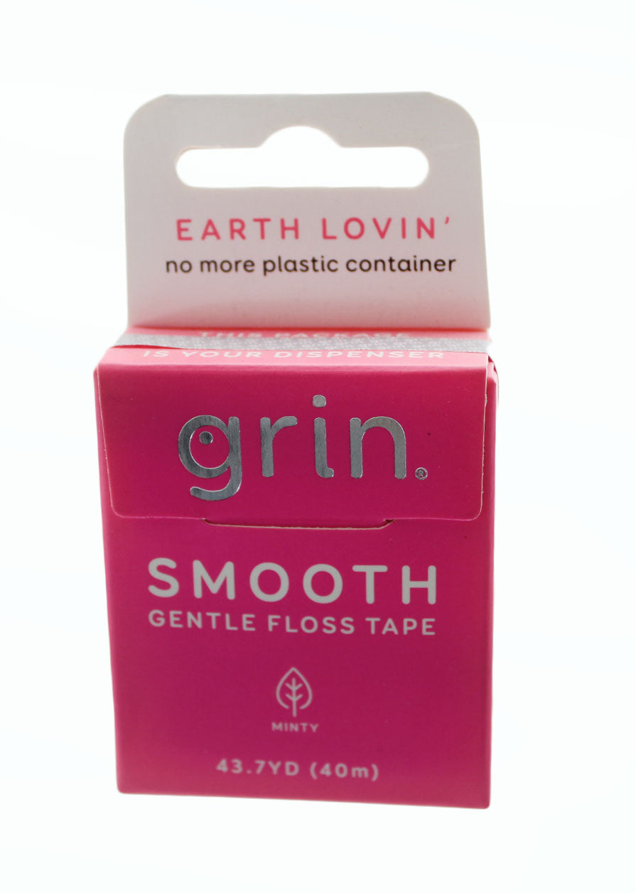 Dental Floss Grin Fine Floss Box 55 yd Pink 2 Pack