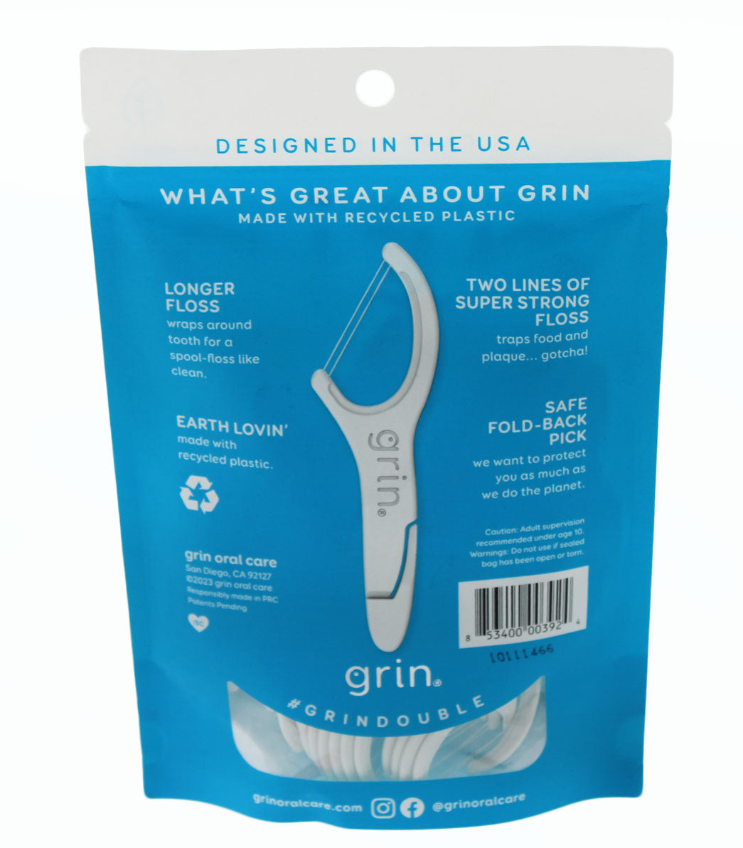 Dental Floss Grin Double Flosspyx - 75 CT