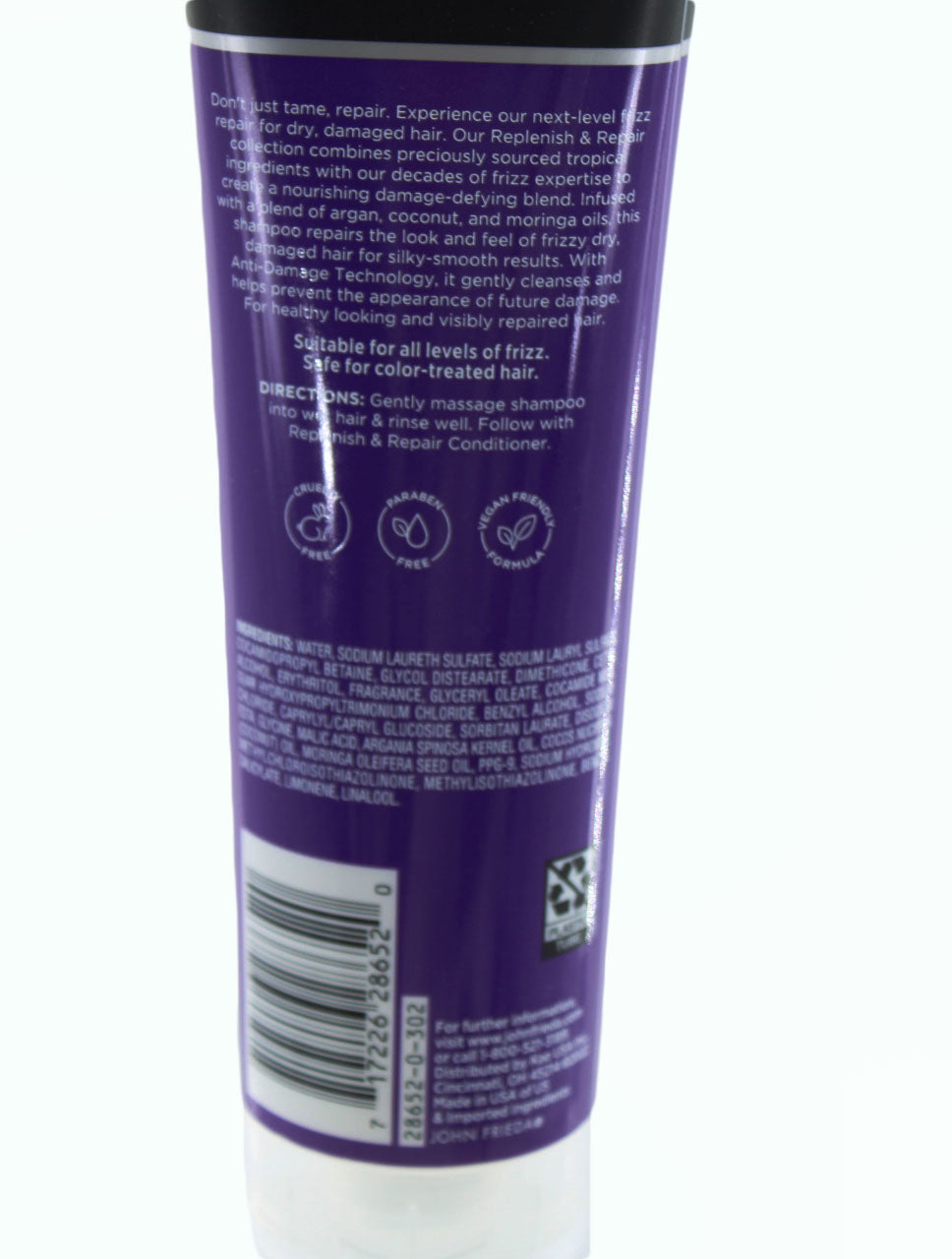 Shampoo John Frieda Frizz Ease Replenish Repair Nourishing Shampoo 8.45 fl oz 3p