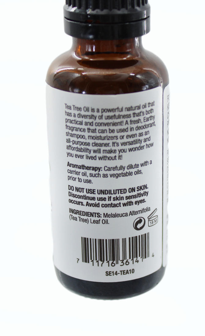 Tea Tree Oil Difeel Tea Tree 100% Pure Essential Oil 1 fl oz 4 Pack