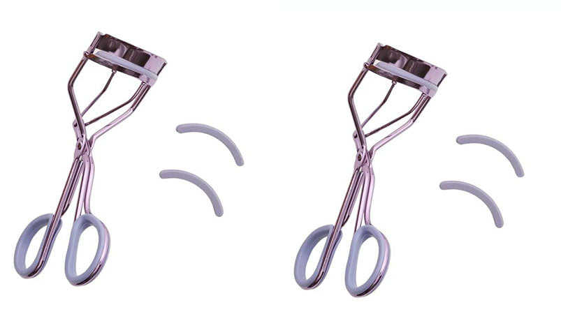 Eyelash Spa Life Lash Curler in Purple with Replacement Pads 2 Pack