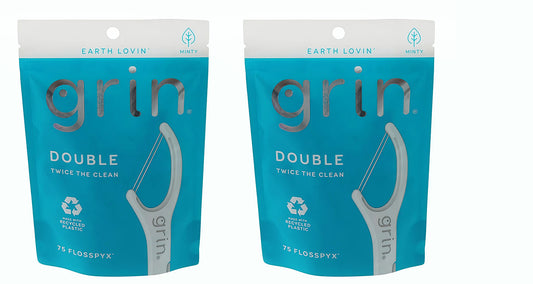 Dental Floss Grin Double Flosspyx - 75 CT