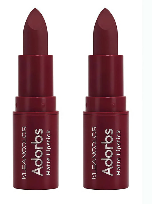 Lipstick Kleancolor Absorbs Matte Lipstick LS901-06 Samba 2 Pack