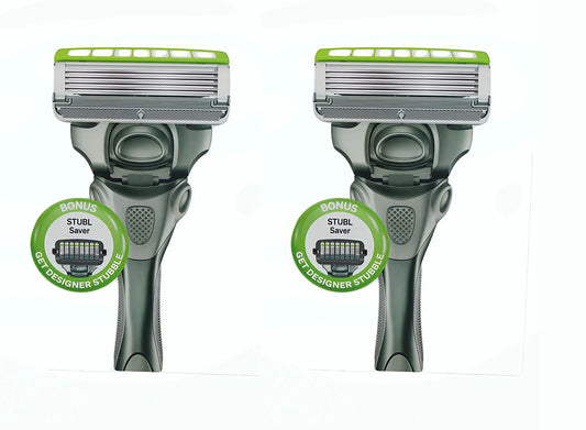 Men Razor Schick Hydro Sensitive 5 Razor And 2 Refill 2 Pack