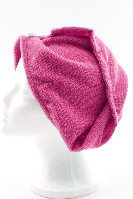 Hair Wrap Microfiber Hair Wrap Absorbent Pink