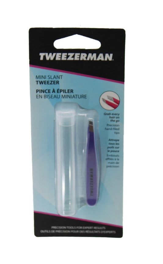 Tweezer Tweezerman Mini Slant Tweezer Purple