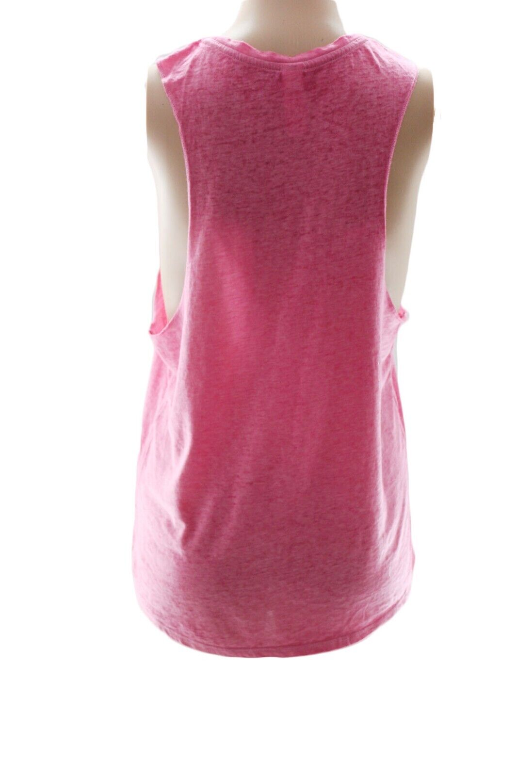 Xhilaration Junior Pink Love Sleeveless Tank Top Size M 7-9
