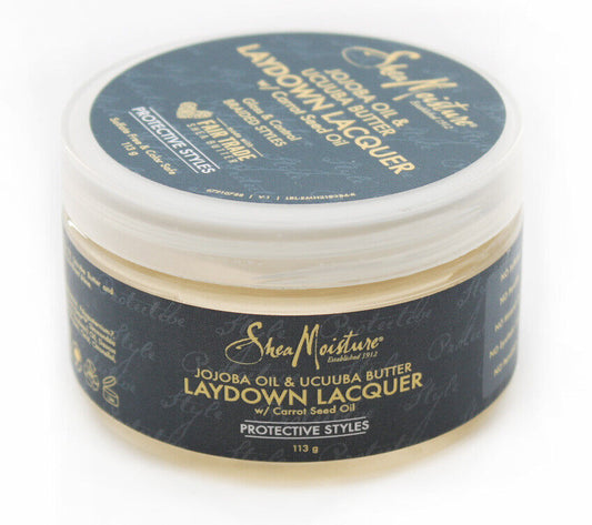 Edge Control Shea Moisture Jojoba Oil and Ucuuba Butter Laydown Lacquer 3.98 oz