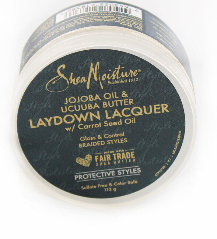 Edge Control Shea Moisture Jojoba Oil and Ucuuba Butter Laydown Lacquer 3.98 oz