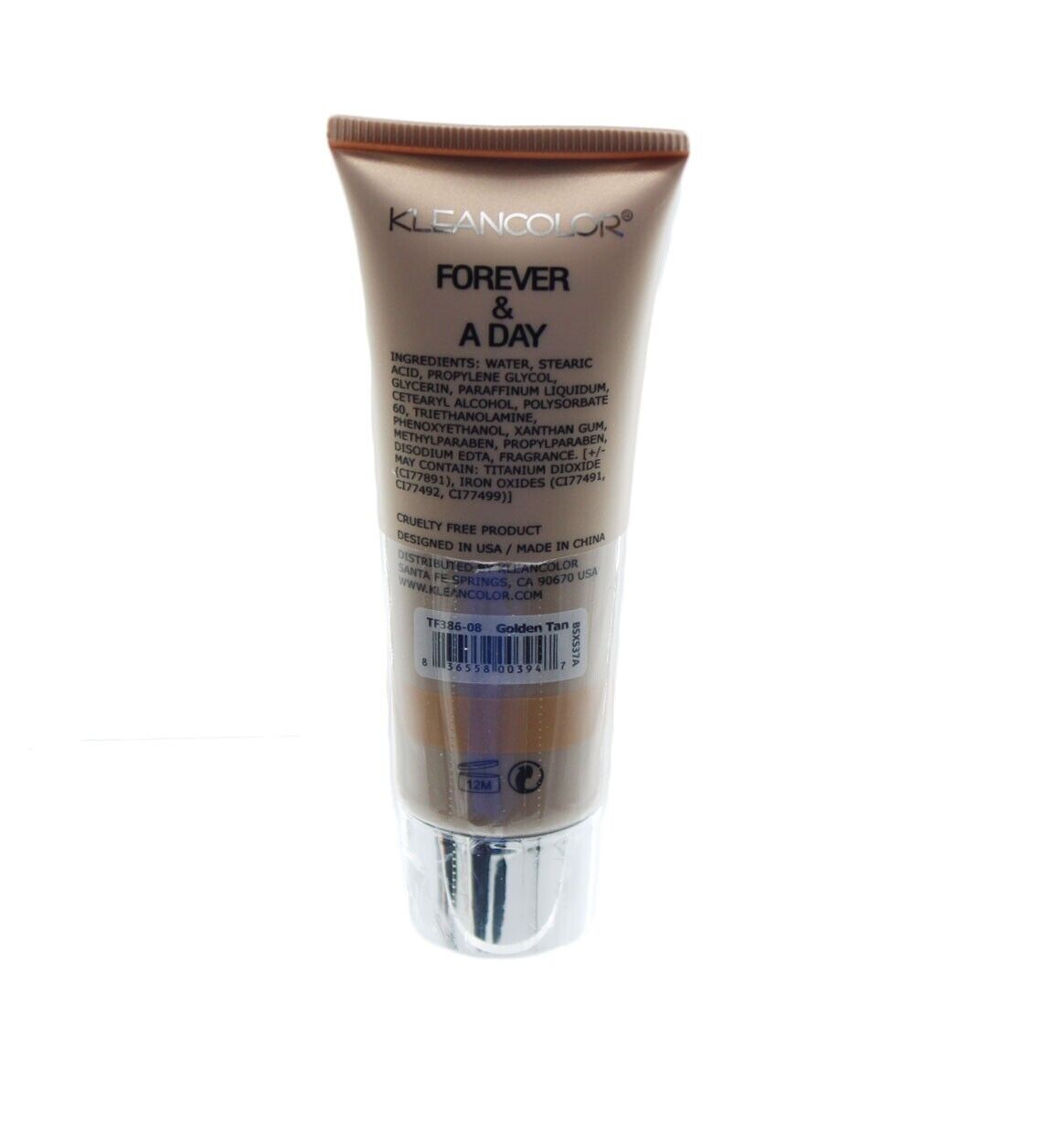 Foundation KLEANCOLOR Forever & A Day Matte Full Coverage Golden Tan