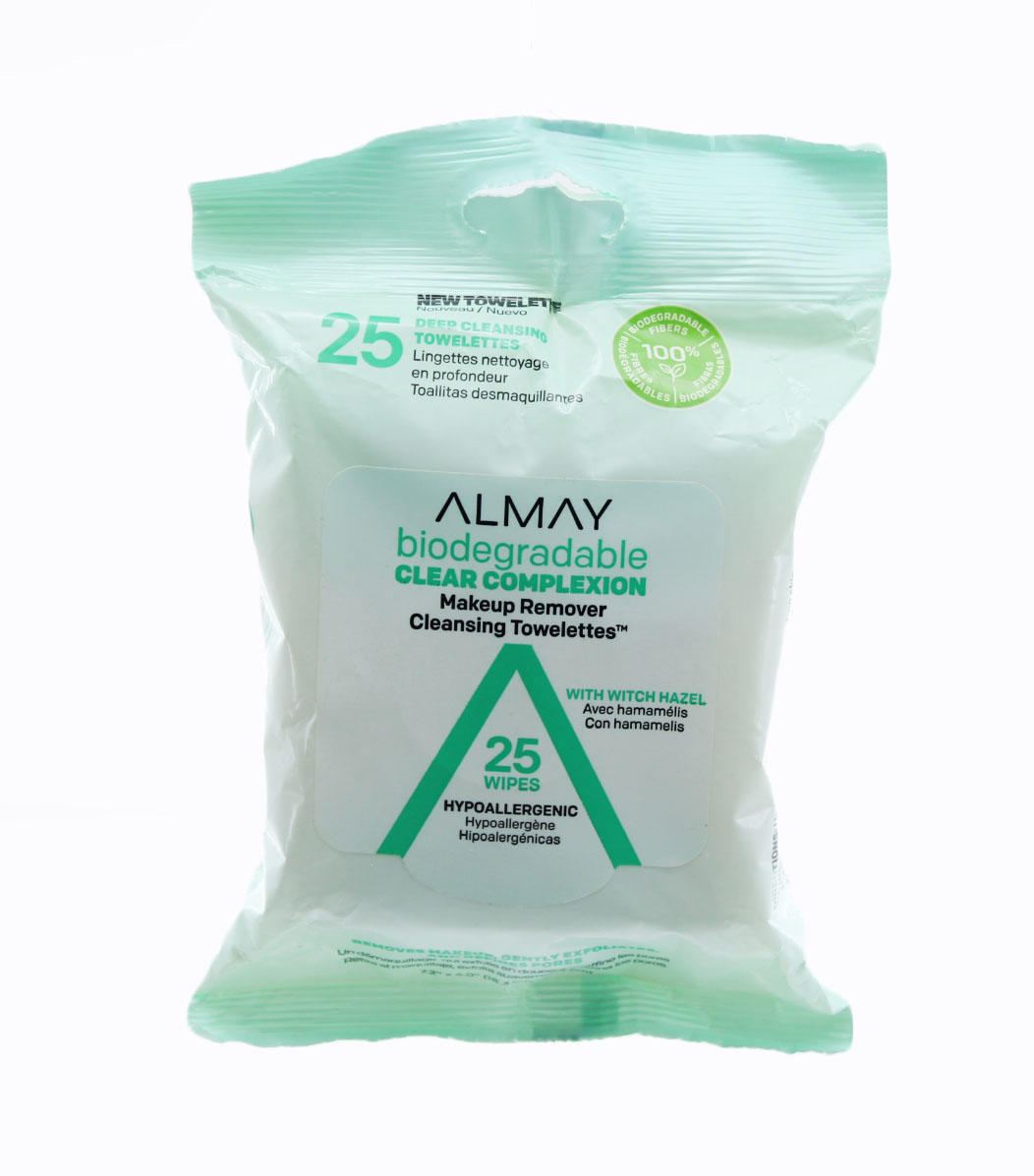 Makeup Remover Almay Clear Complexion Biodegradable Makeup Remover Towelettes 25 Each