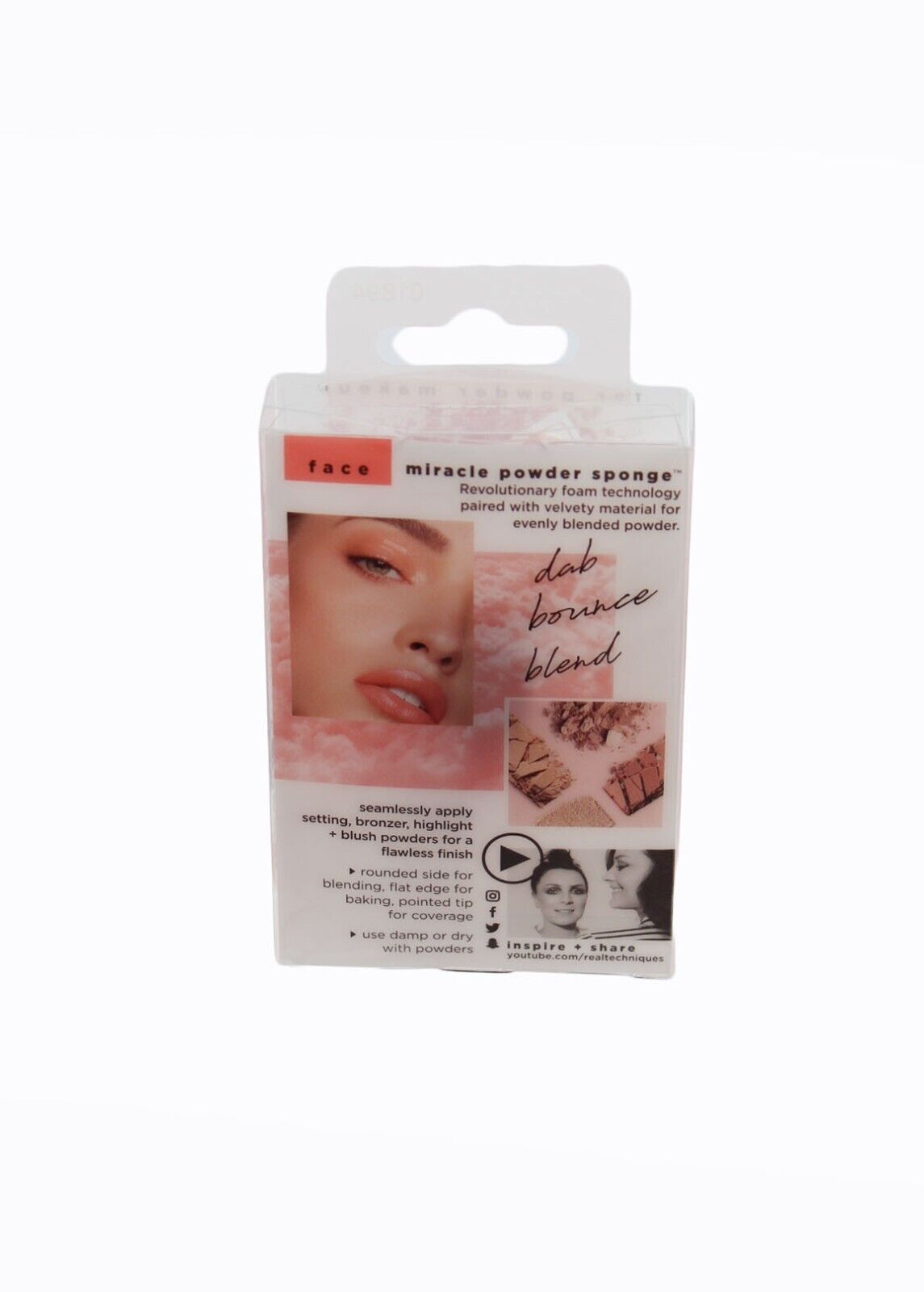 Makeup Sponge Miracle Powder Makeup Sponge 01984-Plas