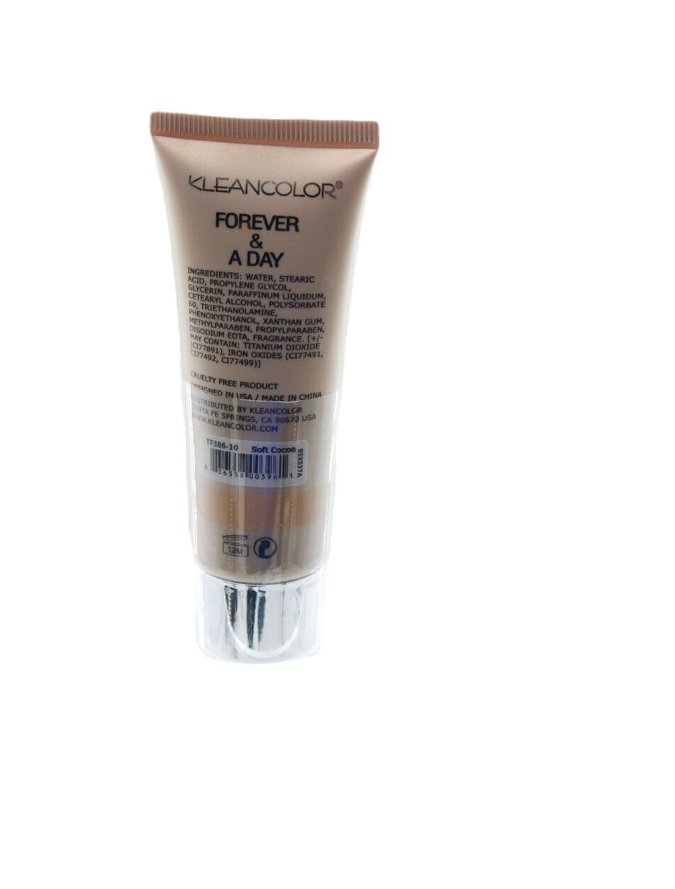 Foundation KLEANCOLOR Forever & A Day Matte Full Coverage Soft Cocoa