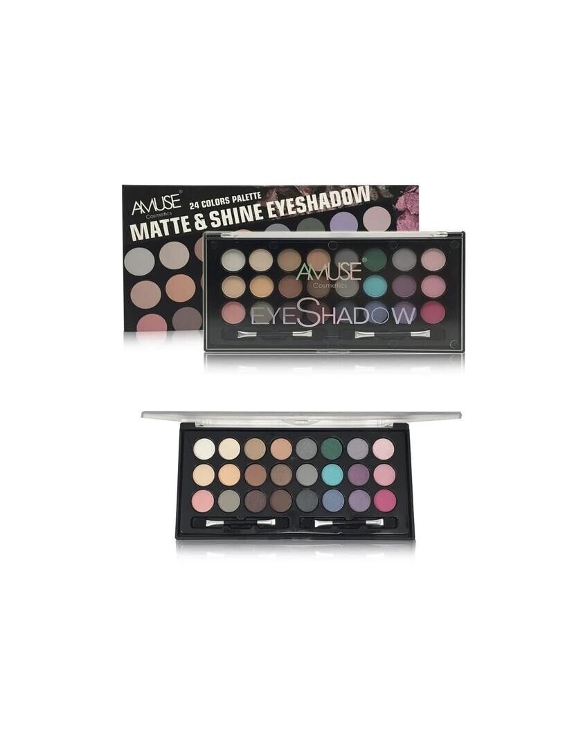 Eye Shadow Amuse Cosmetics Matte & Shine Eyeshadow Palette