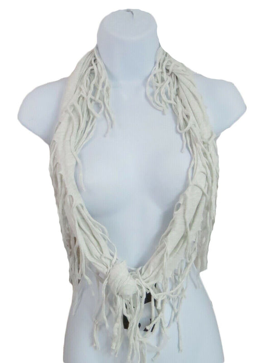 Teen Scarf Art Class Teens Gray Fringe Scarf One Size