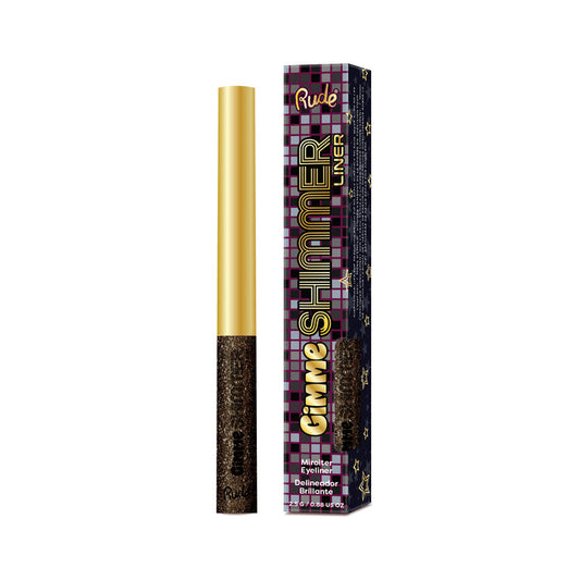 RUDE Gimme Shimmer Liner Black Diamond