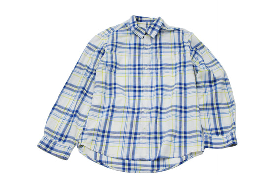Big Boys Cotton Striped Long Sleeve Shirt Size L 12/14 Mulitcolor by Cherokee -Preowned