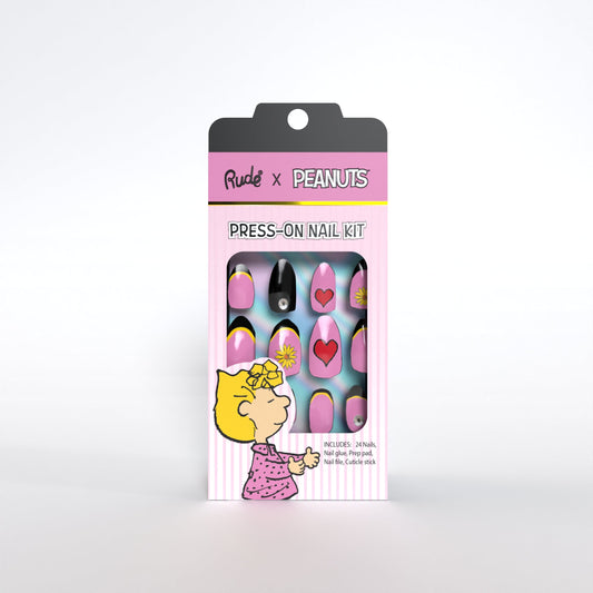 RUDE Peanuts Press-On Nail Kit Sally