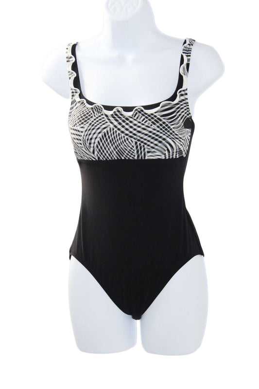 Swimsuit Profile By Gottex Women's One Piece Swimsuit Size 8 Multicolor