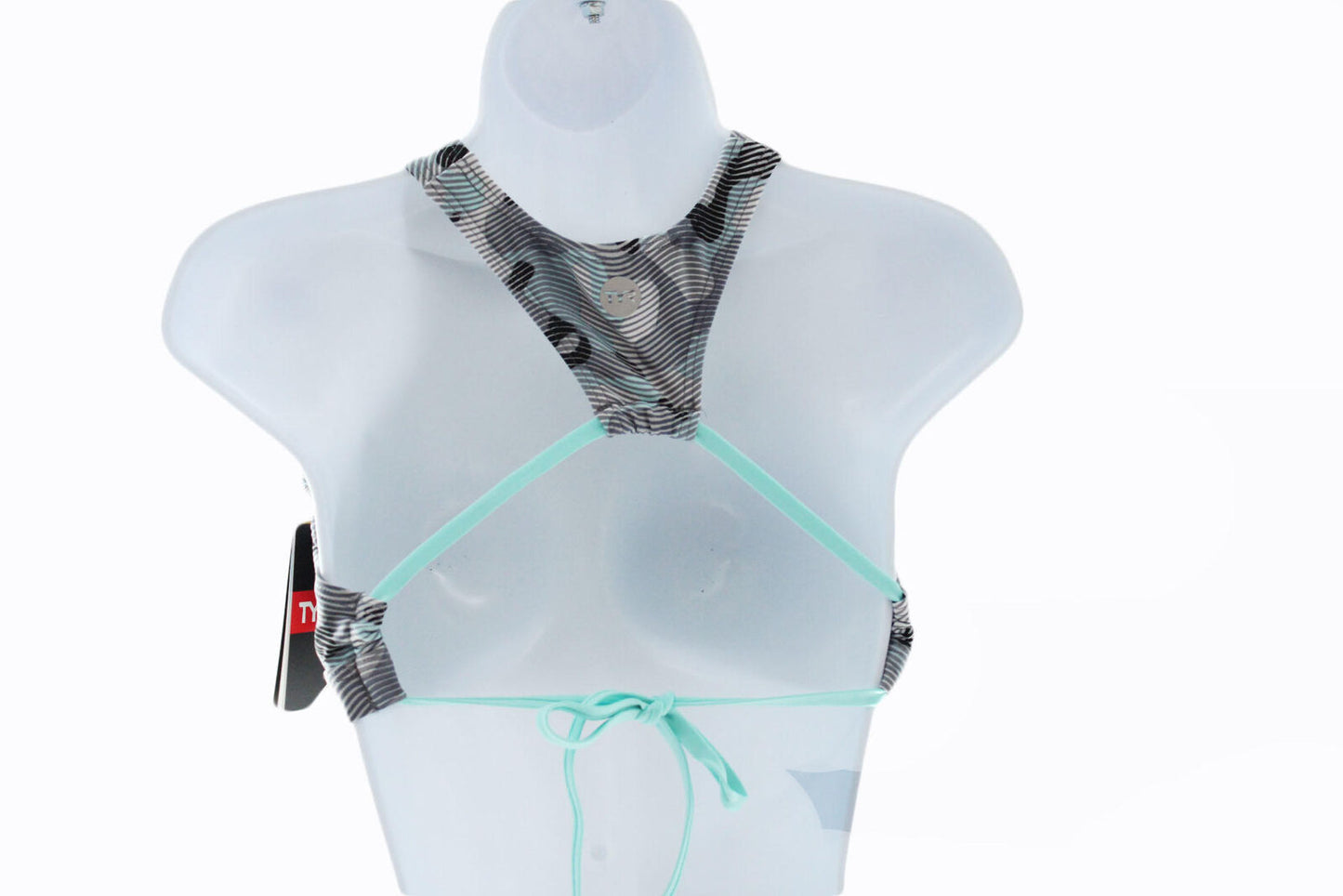 Bikini Top TYR Women's Lavare Kira Top Mint Grey X-Small