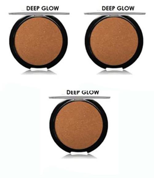 Amuse Cosmetics Professional Series Beauty Bronzer with Applicator Brush 3 Pack