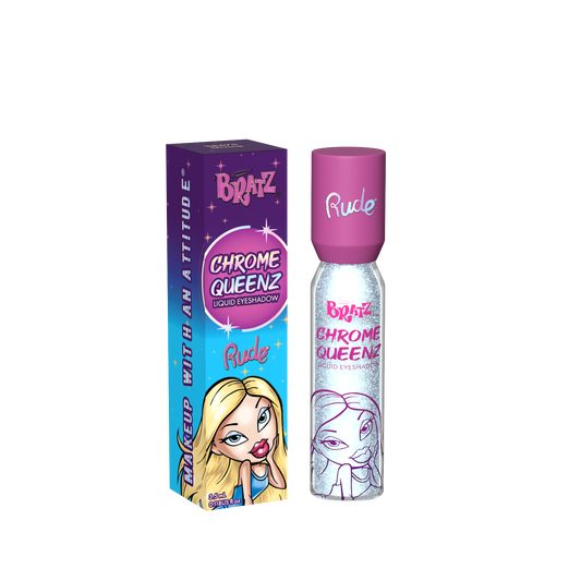 RUDE Bratz Chrome Queenz Liquid Eyeshadow Divine 0.118 oz