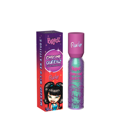 RUDE Bratz Chrome Queenz Liquid Eyeshadow  Funkalish 0.118 oz