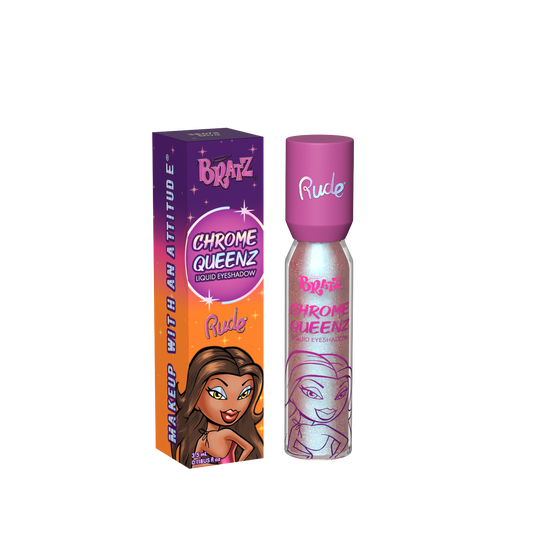 RUDE Bratz Chrome Queenz Liquid Eyeshadow Diva 0.118 oz