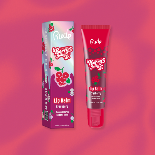 RUDE Berry Juicy Lip Balm Cranberry 0.33 fl oz